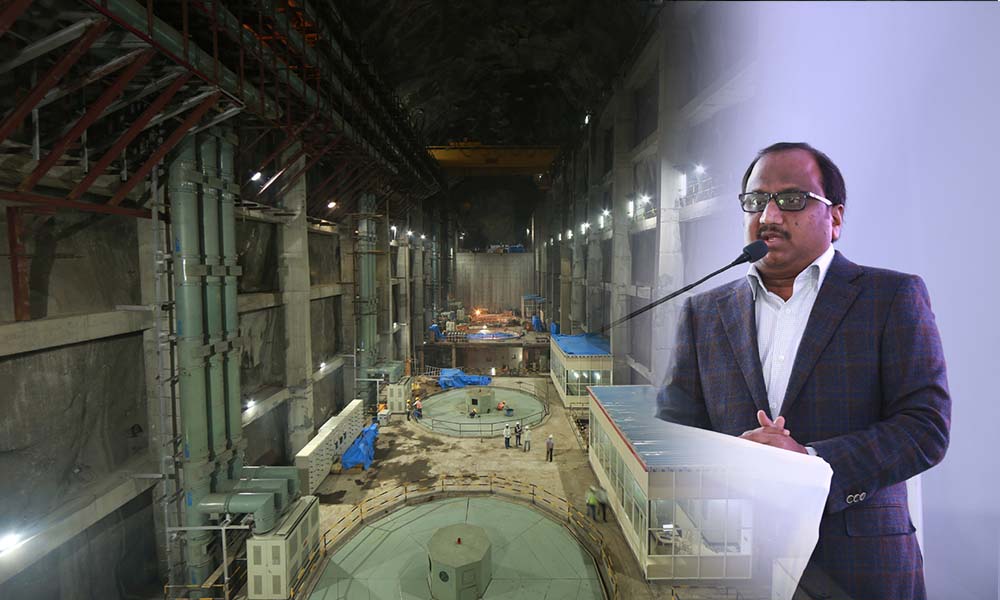 Kaleswaram Critical Electro-Mechanical equipment arrives through Air Cargo