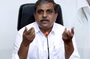 Sajjala who expressed his anger at the behavior of Kotam Reddy Sridhar Reddy