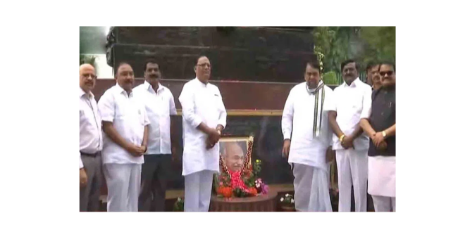 speaker, council chairman tributes to jaathipitha in assembly