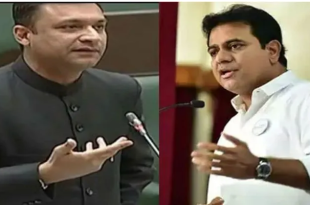 War of words between KTR and OyC